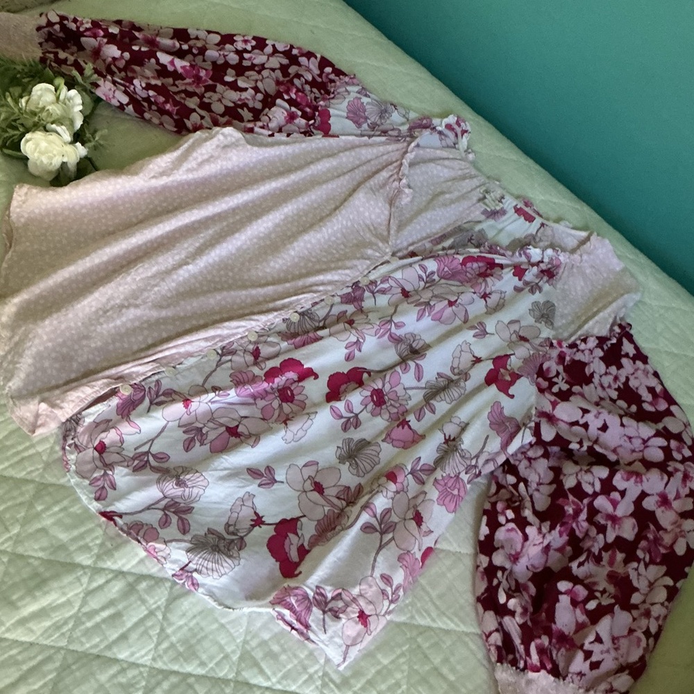 Cato Shabby Chic Boho Shirt